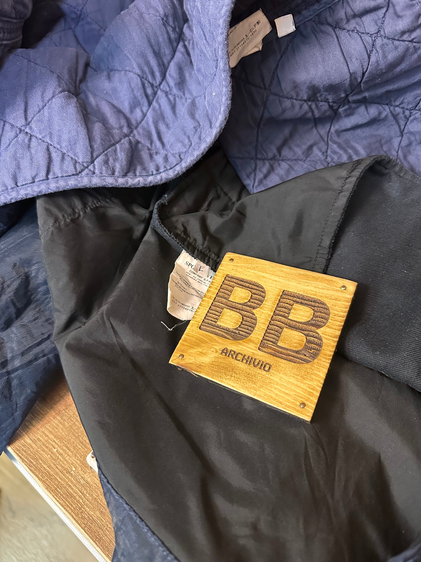 AW02 MONOFILAMENT BLU with detachable polyamide inner