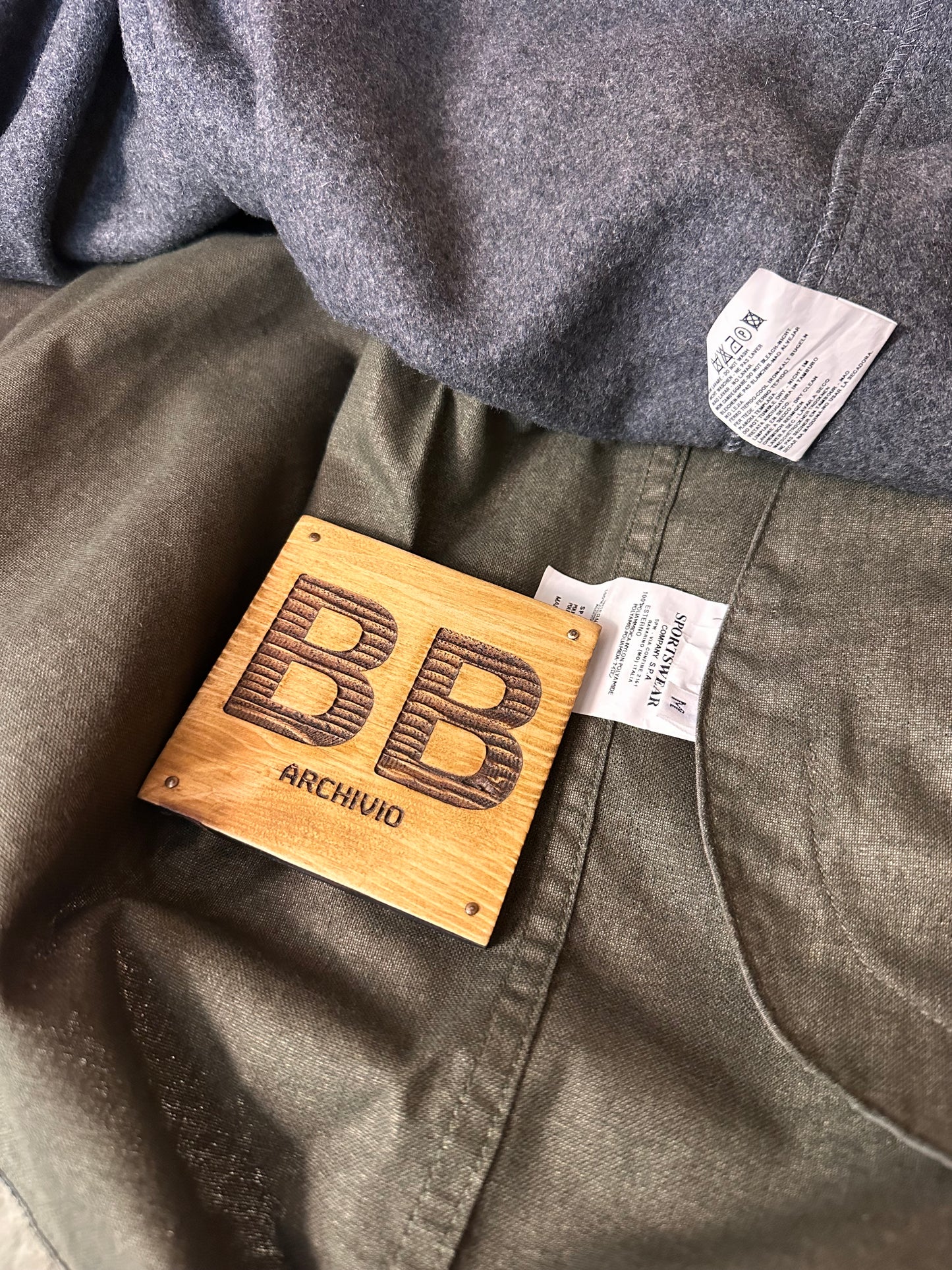 AW01 MONOFILAMENT CAMOUFLAGE with detachable boiled wool inner