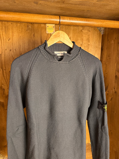SS02 COTTON POLYAMIDE JUMPER in Granite Grey