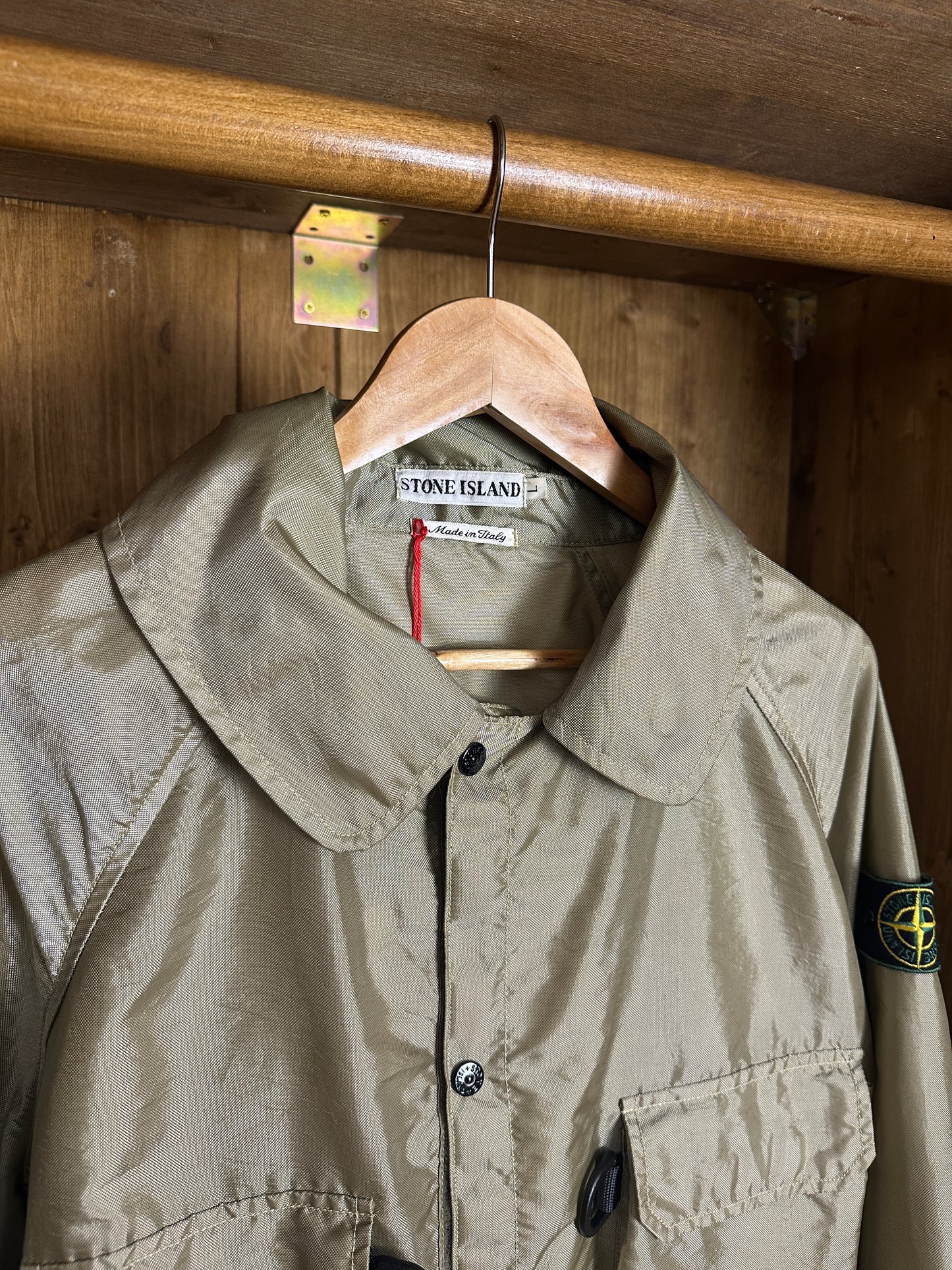 SS95 FORMULA STEEL D-RING in Pearl Beige from Archivio