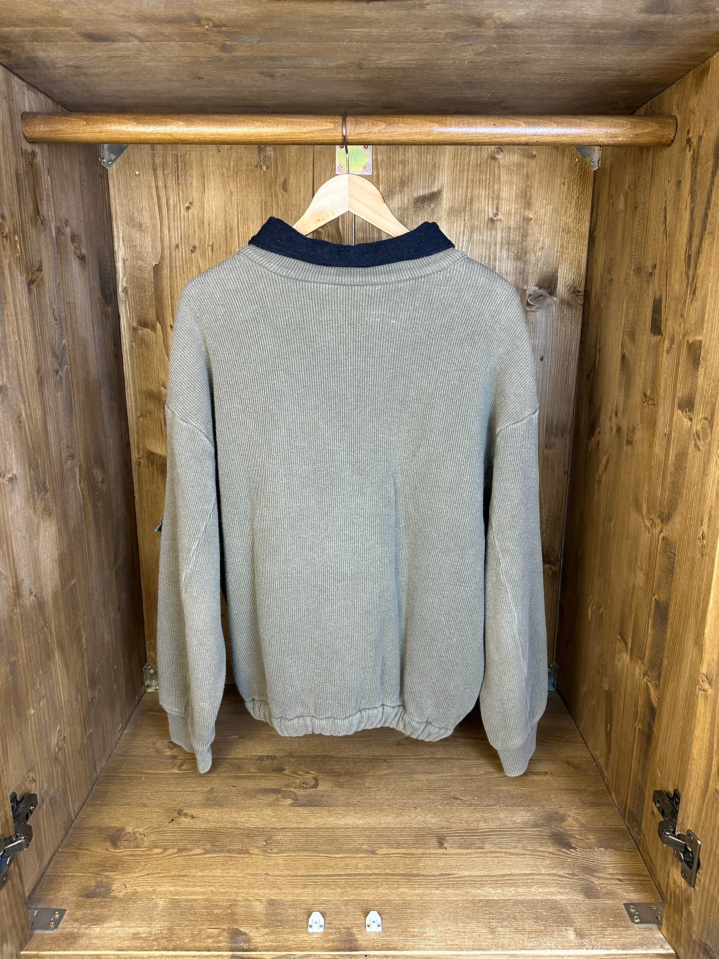 AW85 COTONE A COSTE JUMPER in Khaki
