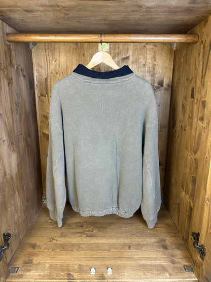 AW85 COTONE A COSTE JUMPER in Khaki