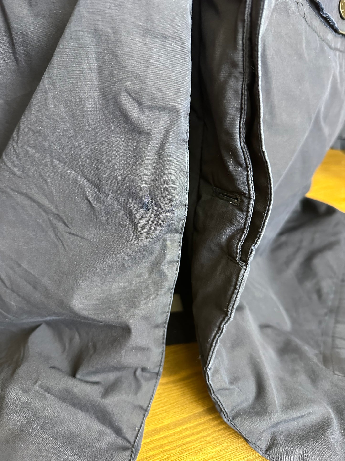 AW17 WATER REPELLENT COTTON SUPIMA WITH PRIMALOFT in Navy Blue