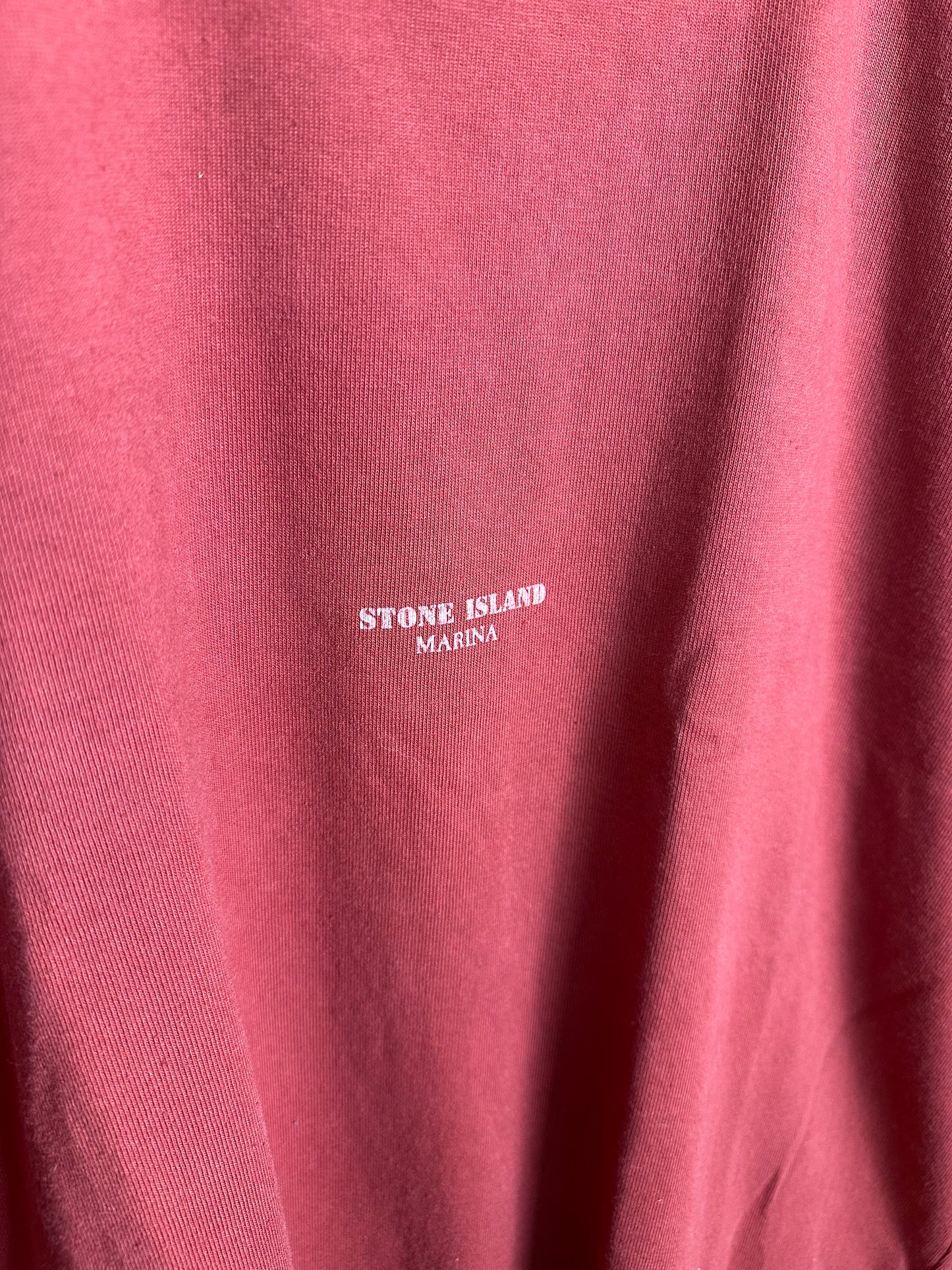 SS80s MARINA TEE in Brick red