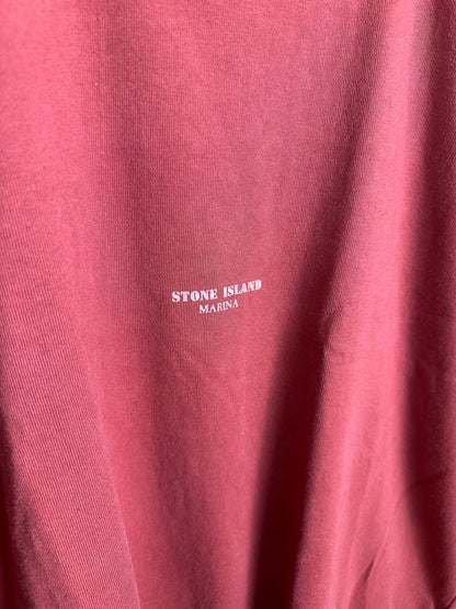 SS80s MARINA TEE in Brick red