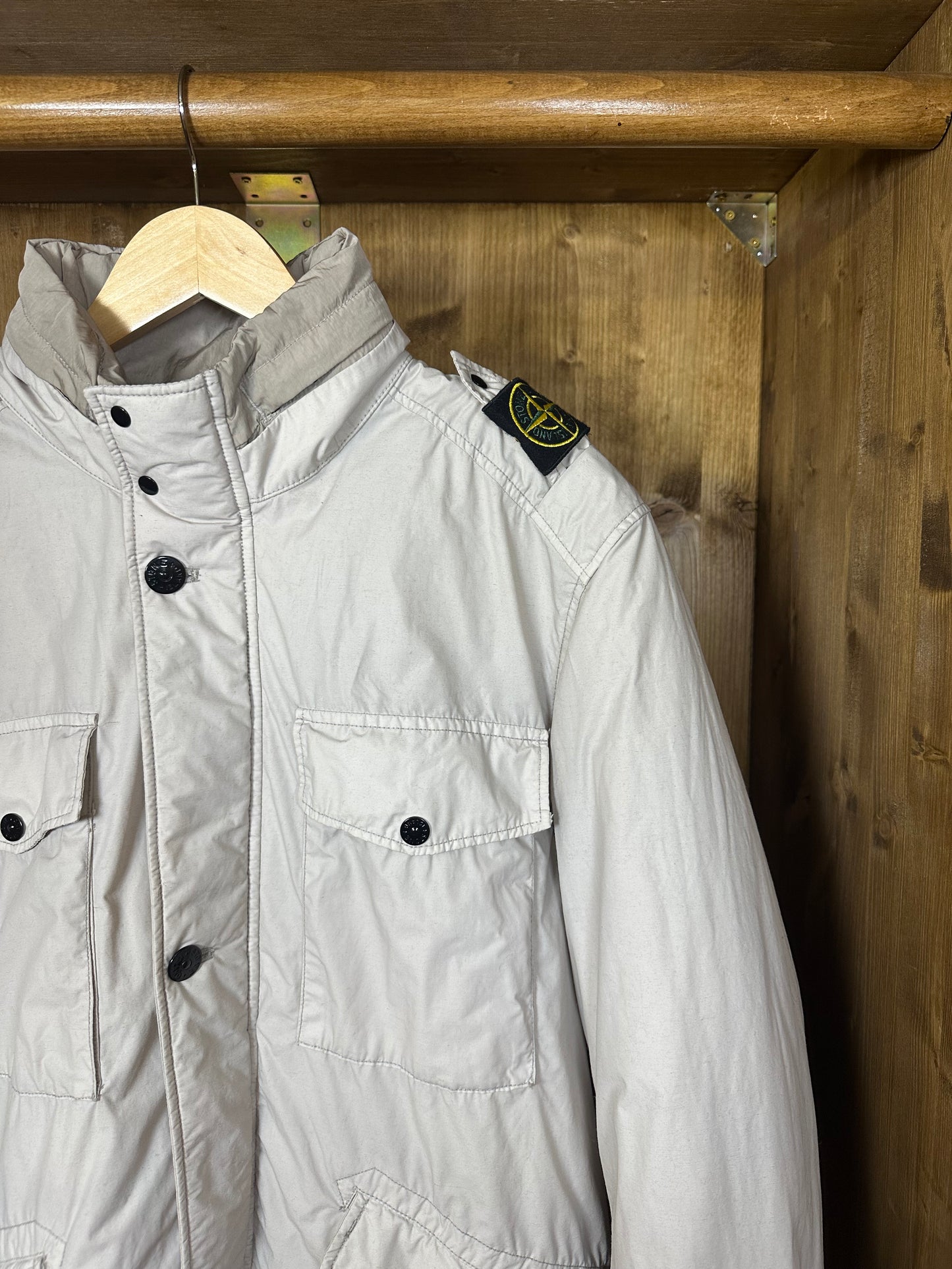 NASLAN LIGHT WATRO with primaloft TC ice white