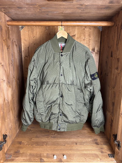 AW23 MACRO RIPSTOP NYLON METAL IN ECONYL REGENERATED NYLON WITH DOWN-TC in Mint Green