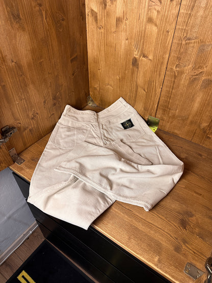 AW85 MICRO CORDUROY PANTS in Beige