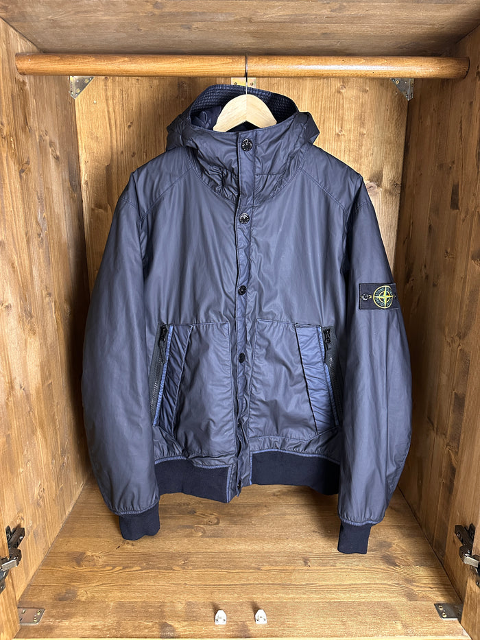 AW14 MUSSOLA GOMMATA in Blue Green