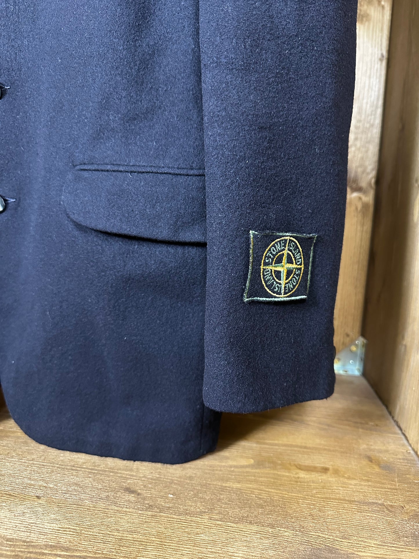 AW19884/85 WOOL BLAZER SQUARE PATCH