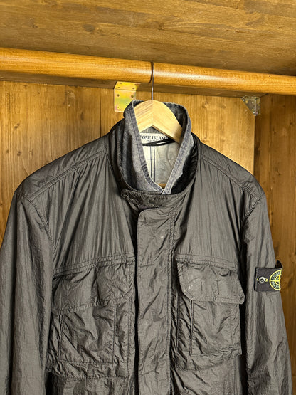 SS10 NYLON POLYAMIDE 3in1 JACKET in Deep Black
