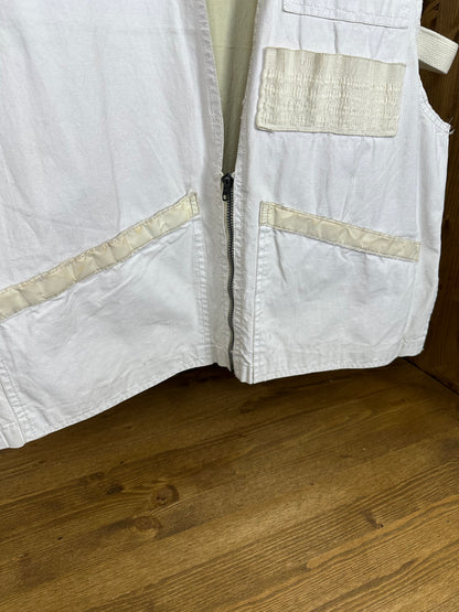 SS82 TELA STELLA UTILITY VEST Sample Piece 1/1 in White