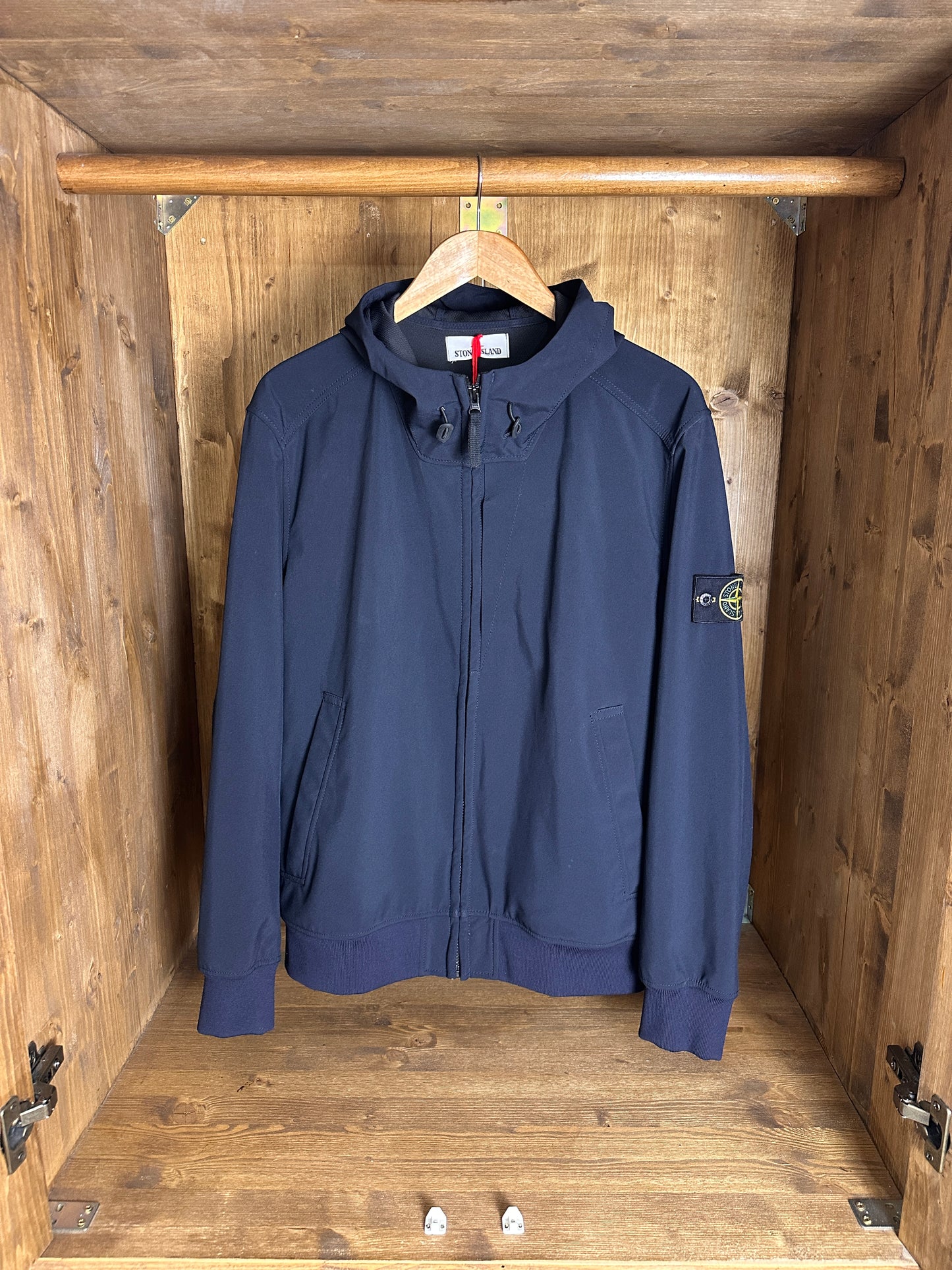 SS15 LIGHT SOFT SHELL-R in Navy Blue