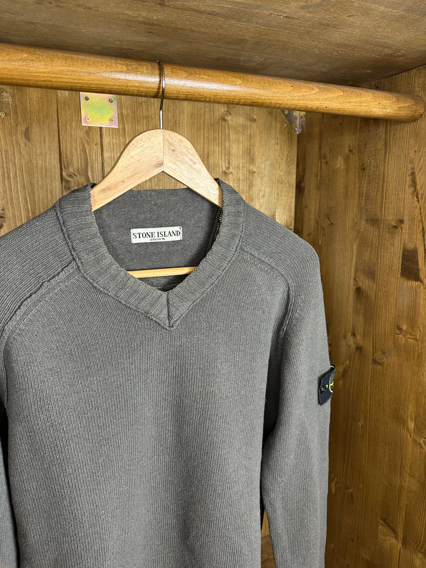 AW06 WOOL JUMPER in Light Brown