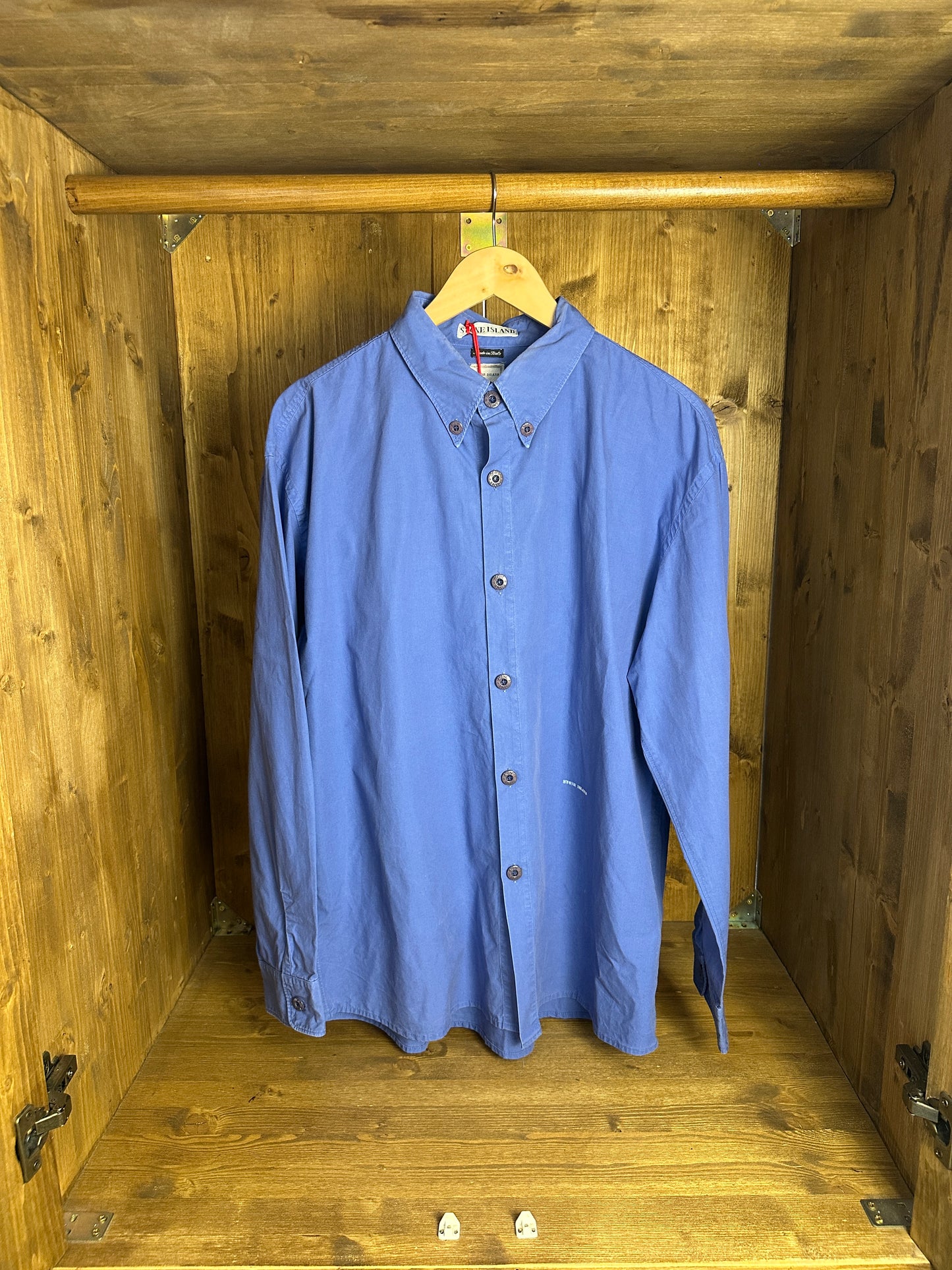 SS97 ONE TONE SHIRT in Brillant Blue