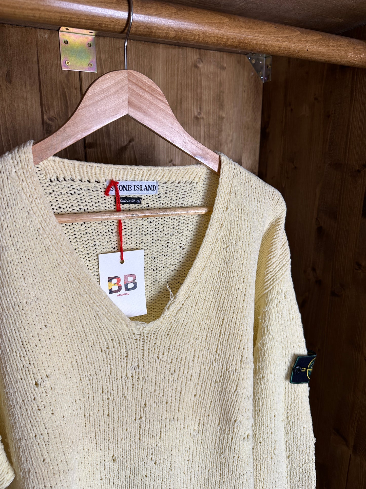 SS97 CHENILLE JUMPER in Canary Yellow