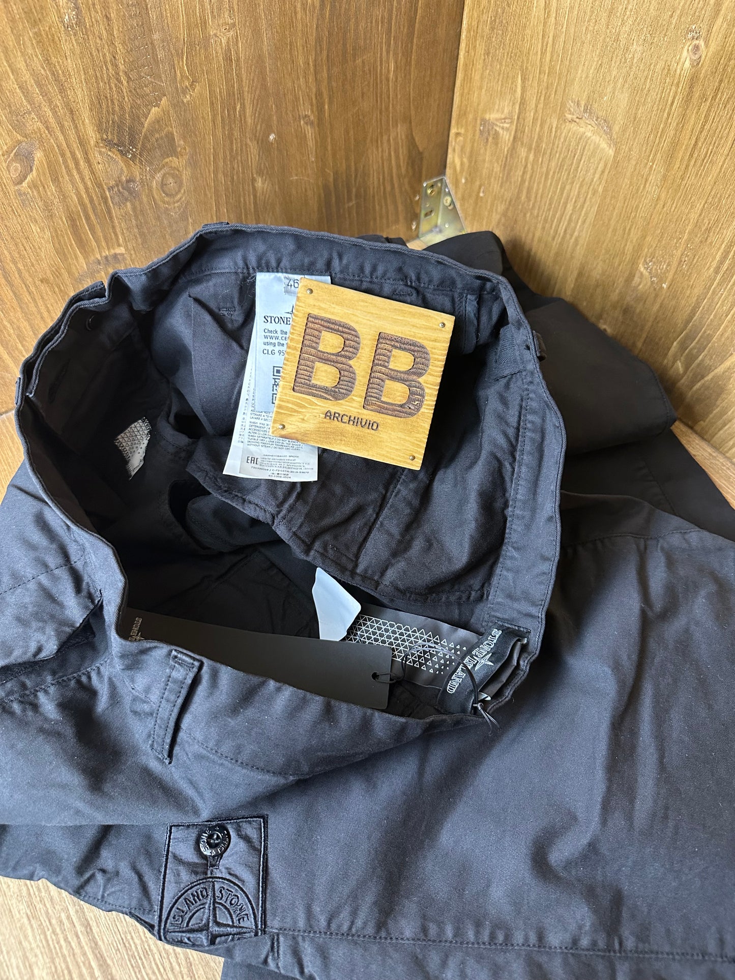 SS20 S.P. TAPERED PANTS in Black