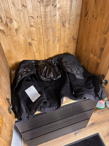 AW24 NYLON PANAMA WITH NEW SILK LIGHT in Deep Black