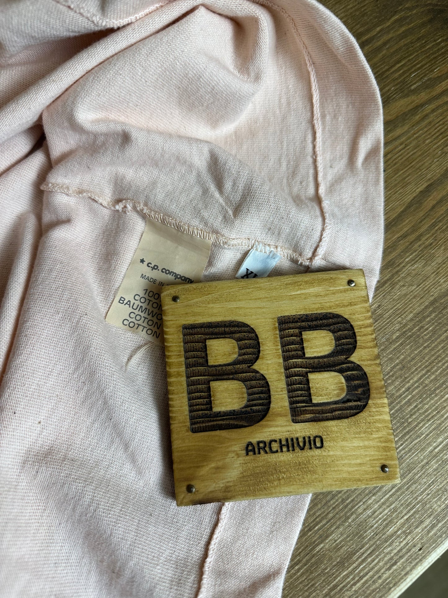 SS80s MARINA TEE in Salmon Pink