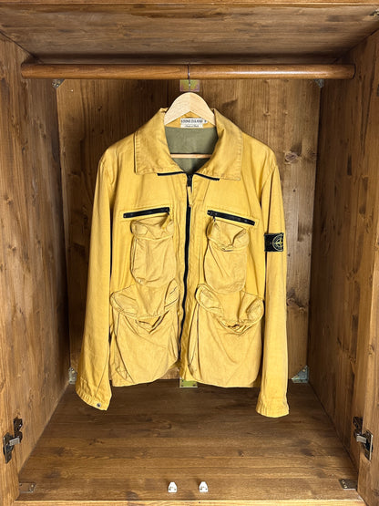 SS95 Fallschirmjacke mit Mesh-Futter in verwaschenem Gelb