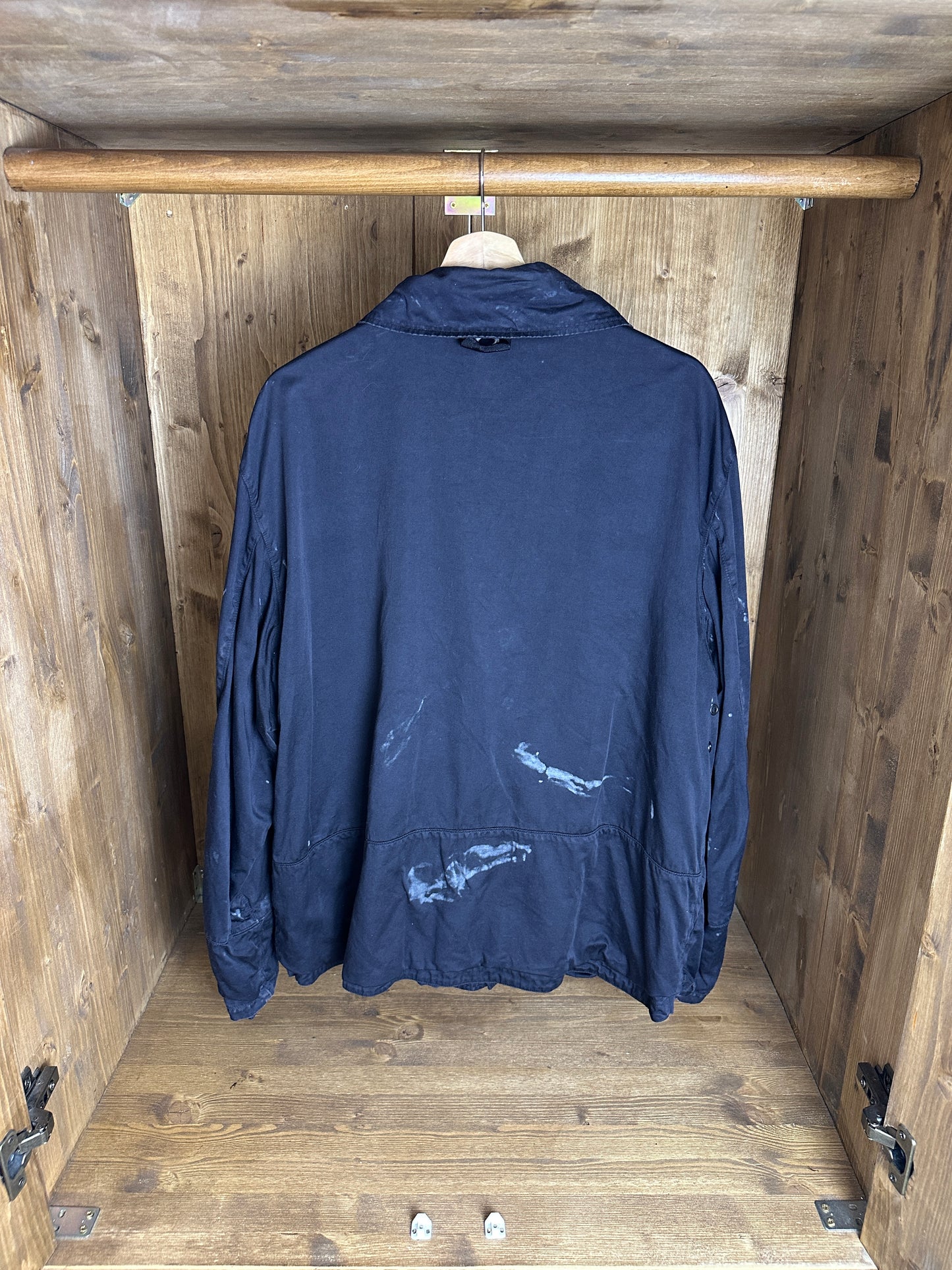 AW90s RASO GOMMATO WHITE COVER in Midnight Blue