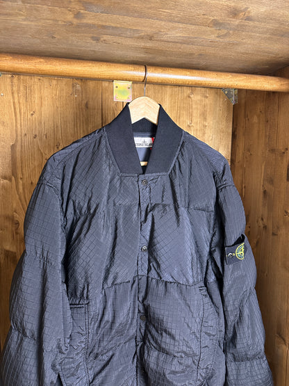 AW23 MACRO RIPSTOP NYLON METAL IN ECONYL REGENERATED NYLON WITH DOWN-TC in Night Blue
