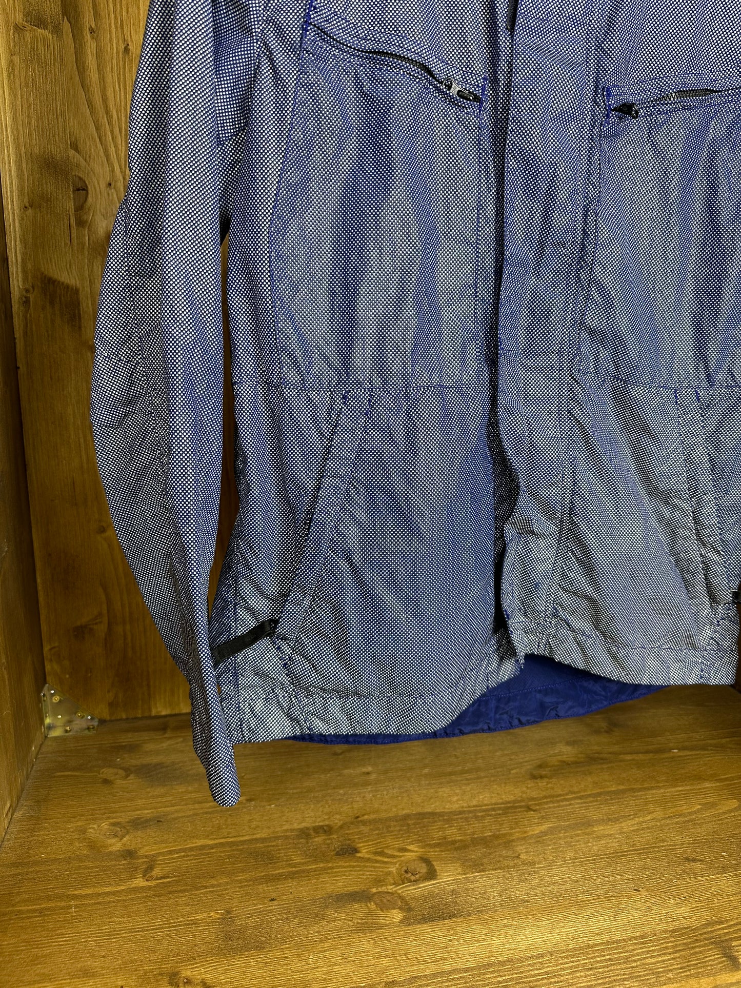 SS16 GARMENT DYED PIXEL REFLECTIVE in Blue