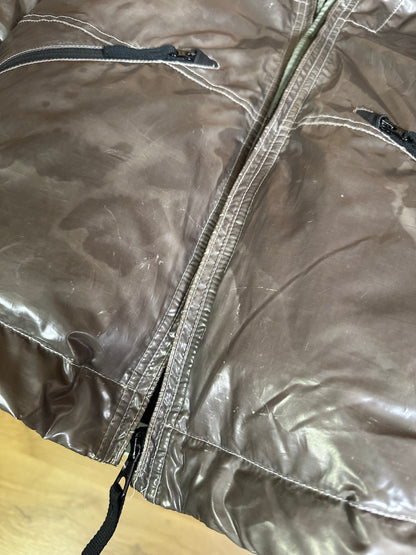 AW010 ICE JACKET RUBIN RED TO QUARTZ PINK with detachable zipped liner