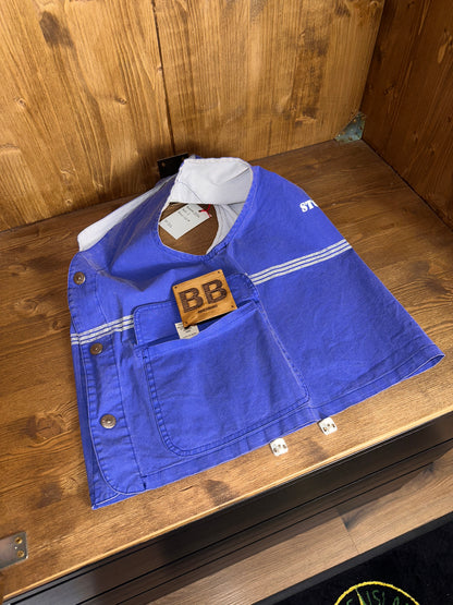 SS94 TELA STELLA WESTE MIT REFLEKTIERENDER SCHRIFTZEICHEN IN HIMMELBLAUE