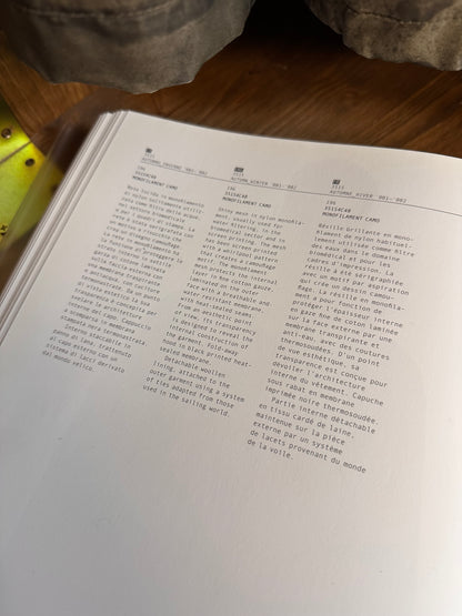 AW01 MONOFILAMENT CAMOUFLAGE with detachable boiled wool inner