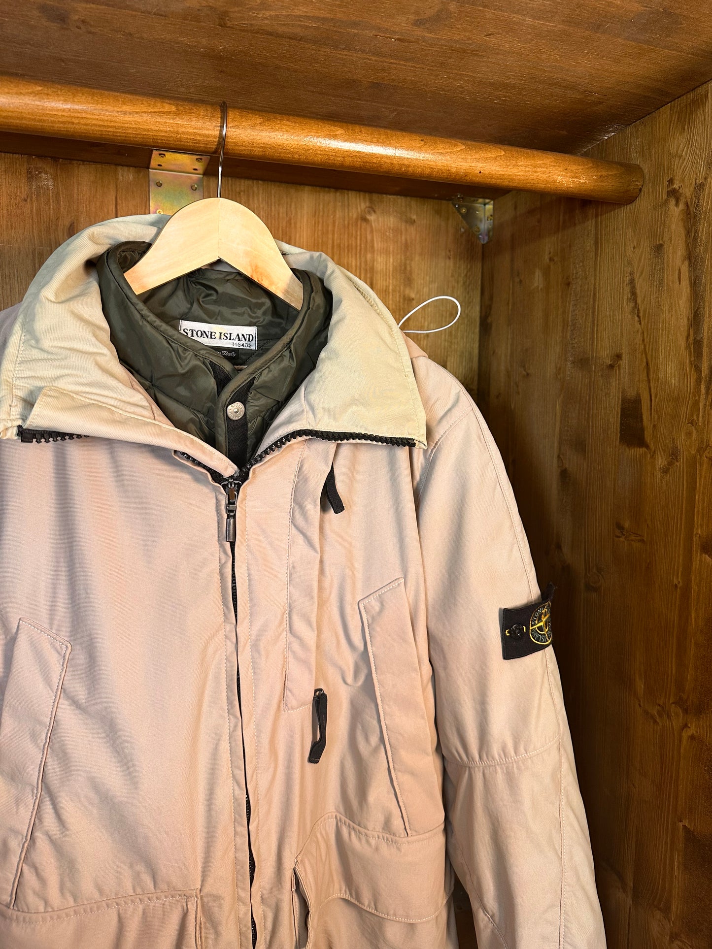 AW1999 NYLAM DUAL LAYER in Beige