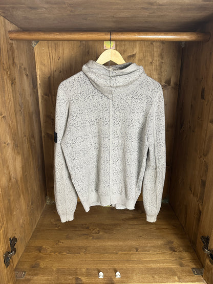 AW15 SHADOW PROJECT ZIPPED HOODIE in Agate Grey