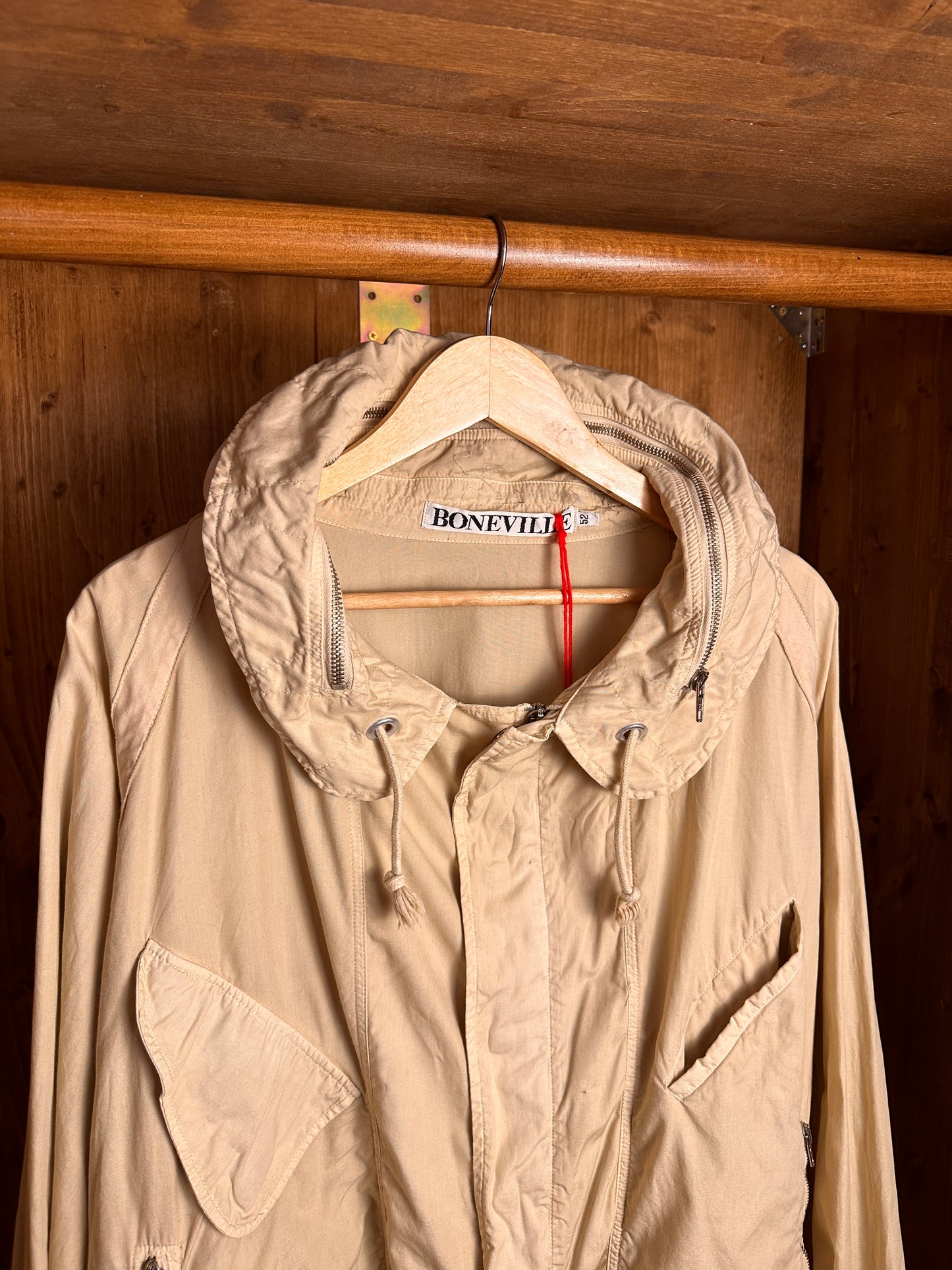 SS85 BONEVILLE LIGHT COTTON JACKET in Ivory