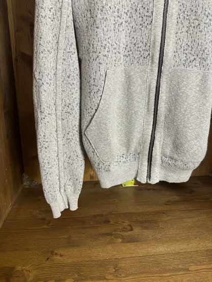 AW15 SHADOW PROJECT ZIPPED HOODIE in Agate Grey