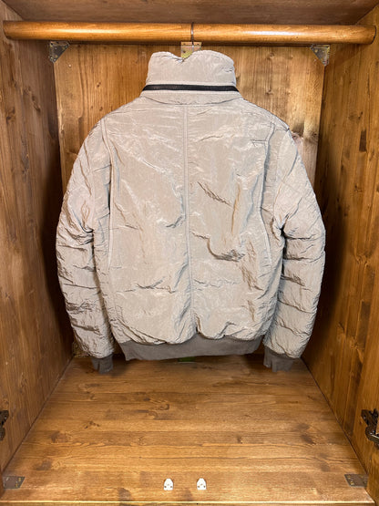 AW11 NYLON SHEEN BOMBER in Grey