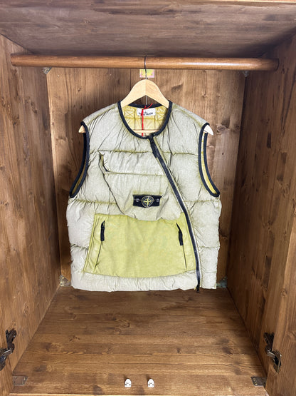 AW18 FROST TREATMENT VEST in Yellow