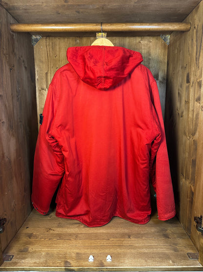 AW1992 RASO GOMMATO BURNT RED with detachable wool liner