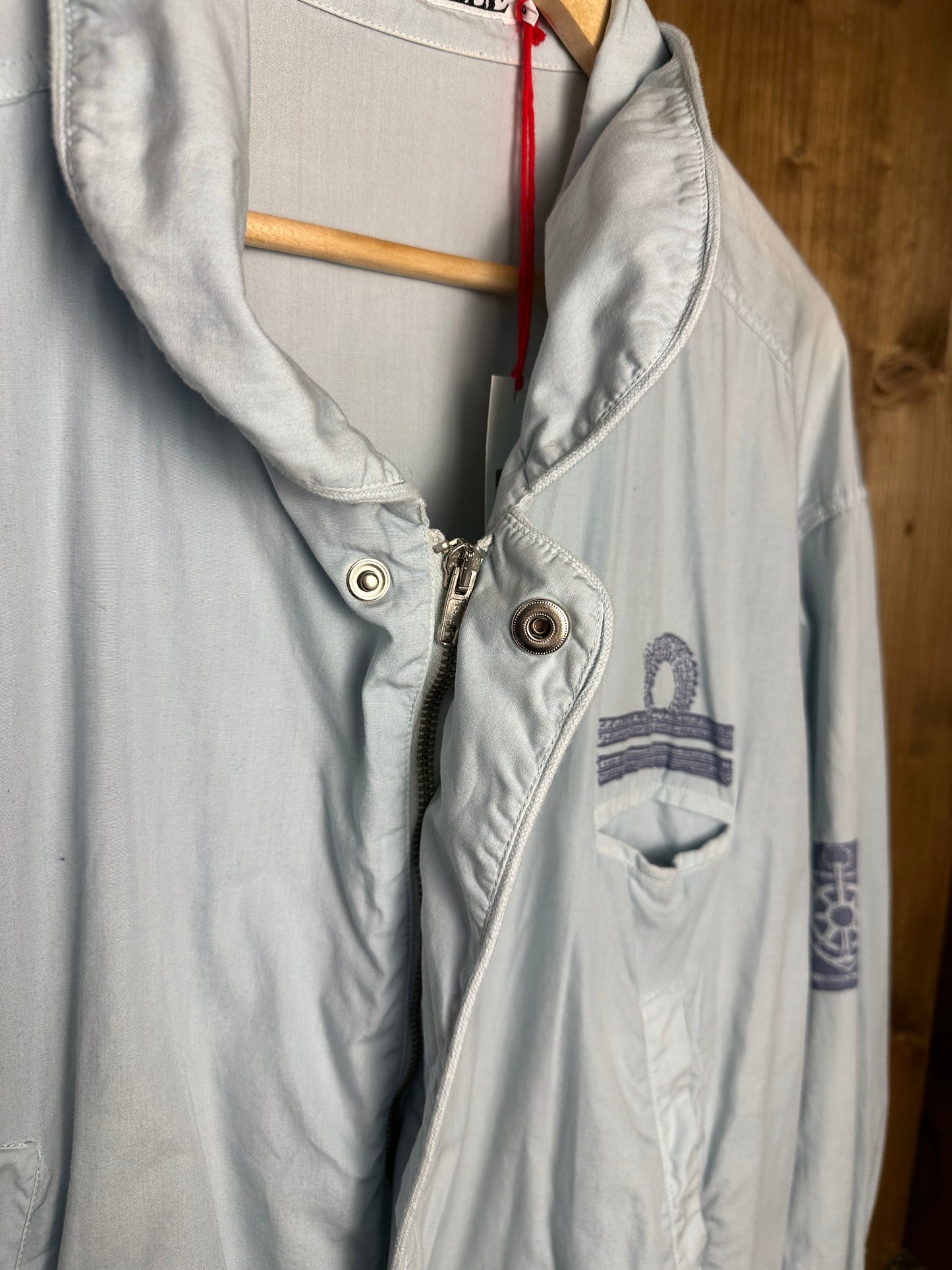 SS85 BONEVILLE LIGHT COTTON JACKET in Pastel Torqouise
