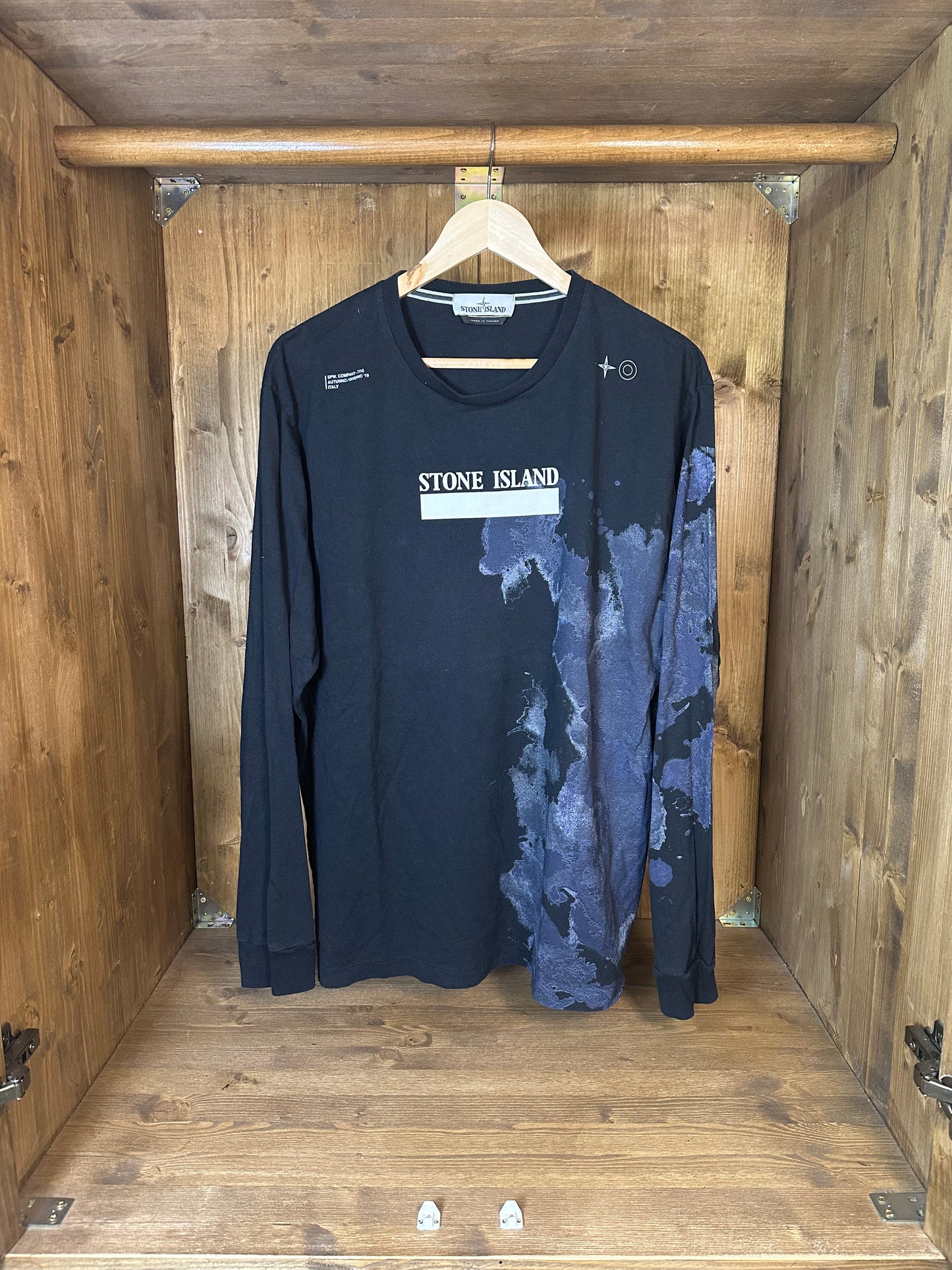 AW19 LONGLSEEVE PAINT PRINT
