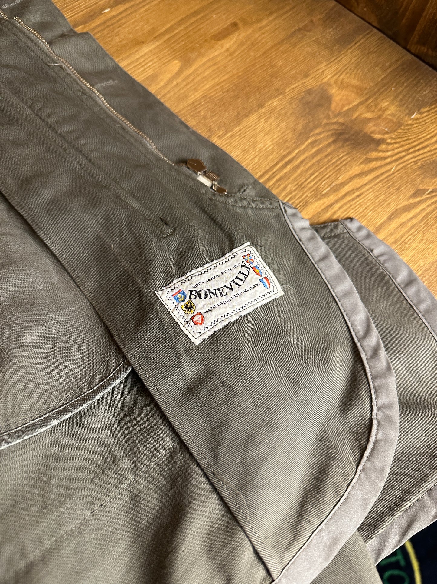 SS84/85 BONEVILLE HUNTING JACKET in Cement Grey