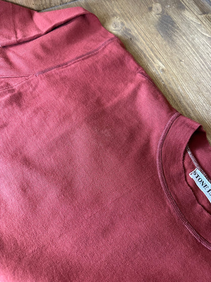 SS80s MARINA TEE in Brick red