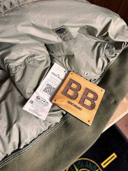 AW23 MACRO RIPSTOP NYLON METAL IN ECONYL REGENERATED NYLON WITH DOWN-TC in Mint Green