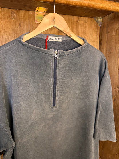 SS80s MARINA SPELLOUT JUMPER in Faded Dark Grey