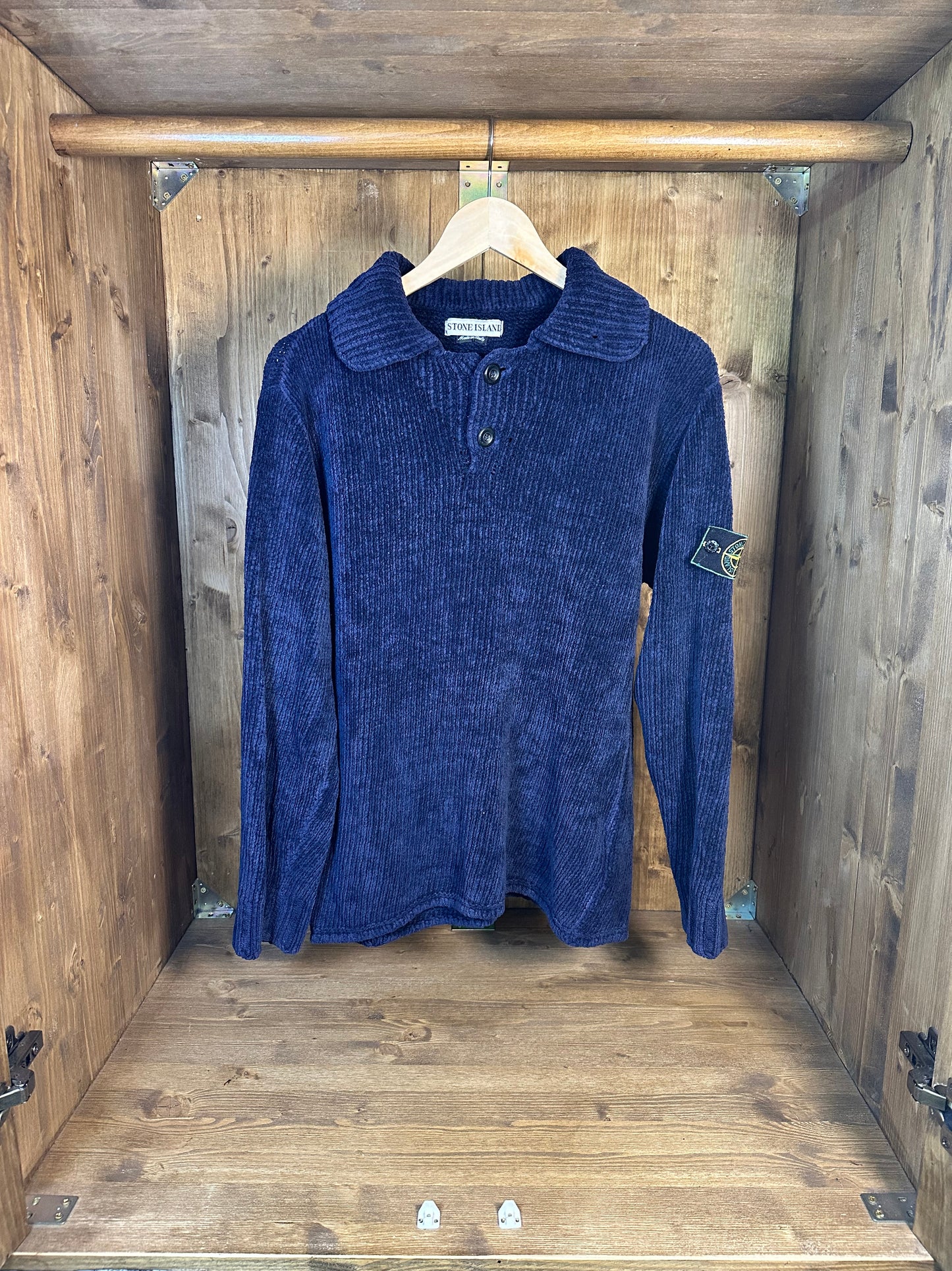 AW98 BLU CHENILLE JUMPER