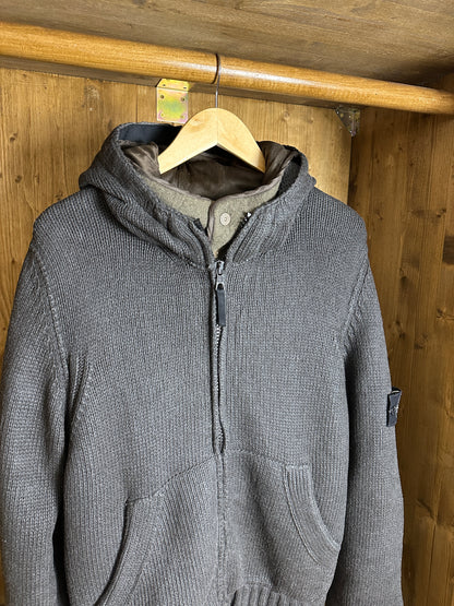 AW08 GRAPHITE KNIT in Black Grey