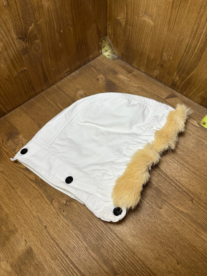 AW1985 COYOTE BEIGE FUR TRIM HOOD JOCK