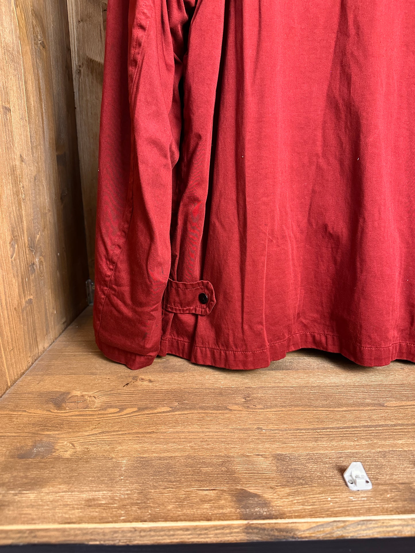 AW92 RASO GOMMATO VELVET LINER in Wine Red