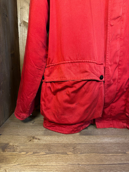 AW1992 RASO GOMMATO BURNT RED with detachable wool liner