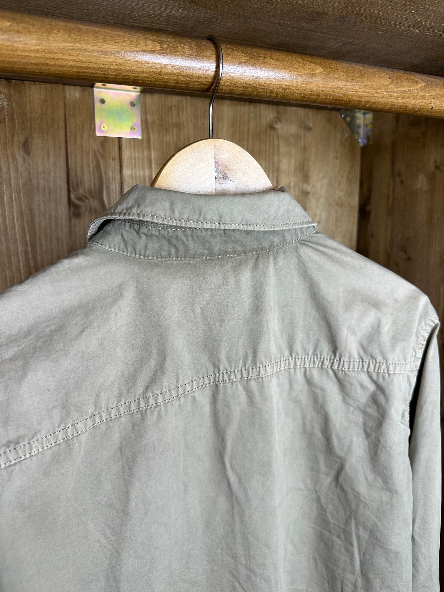 AW19 OVERSHIRT in Light Brown
