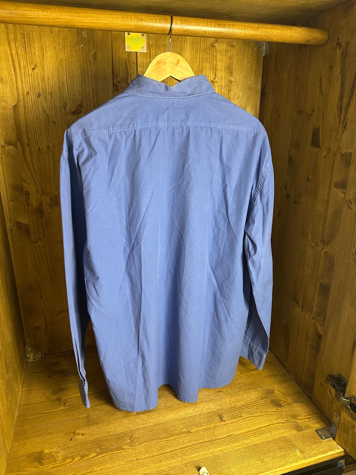 SS97 ONE TONE SHIRT in Brillant Blue